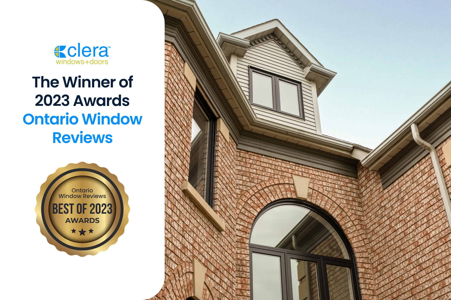 OWR “Best Of” 2023 Award Winner Clera Windows + Doors
 